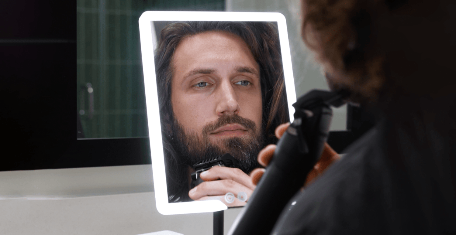 Beard Trimming Made Easy: How to Use Magnification and Light for Barber-Level Results - LUNA London