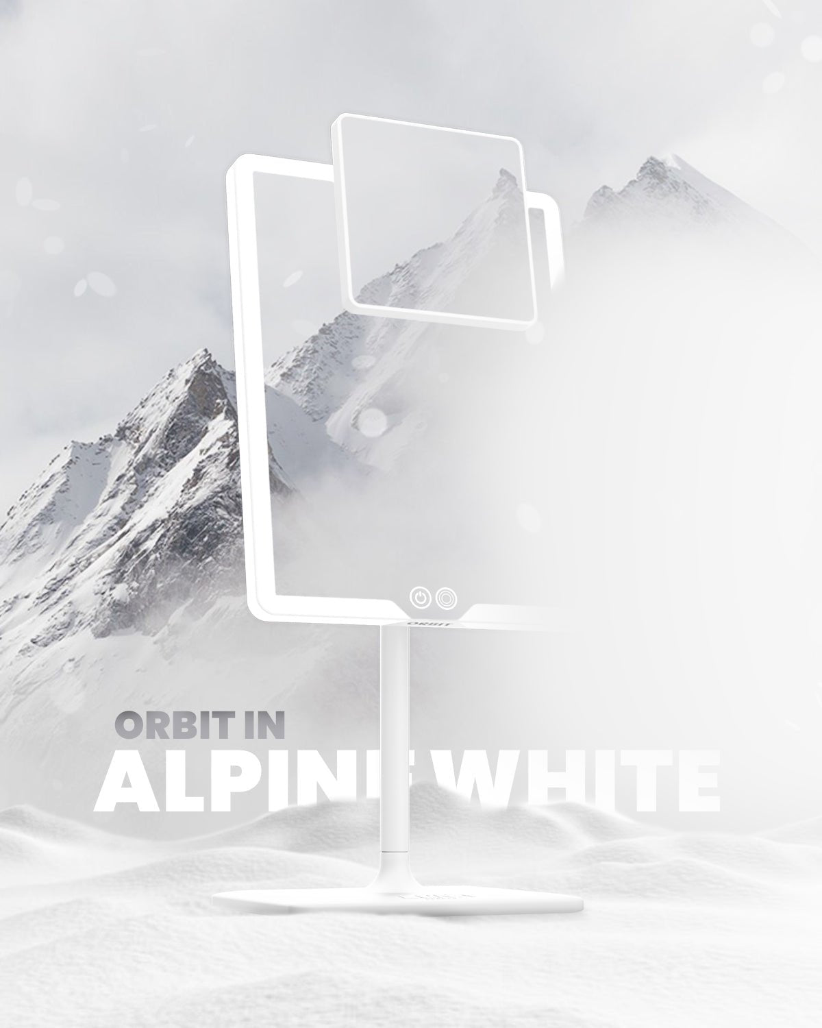 Introducing ORBIT Alpine White: The Minimalist LED Mirror That Elevates Any Space - LUNA London